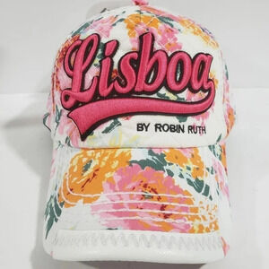 Lisboa by Robin Ruth Original Quilted Floral Womans Floral Snapback  Hat.